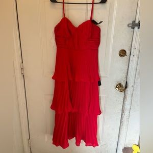 Lulus red medium dress